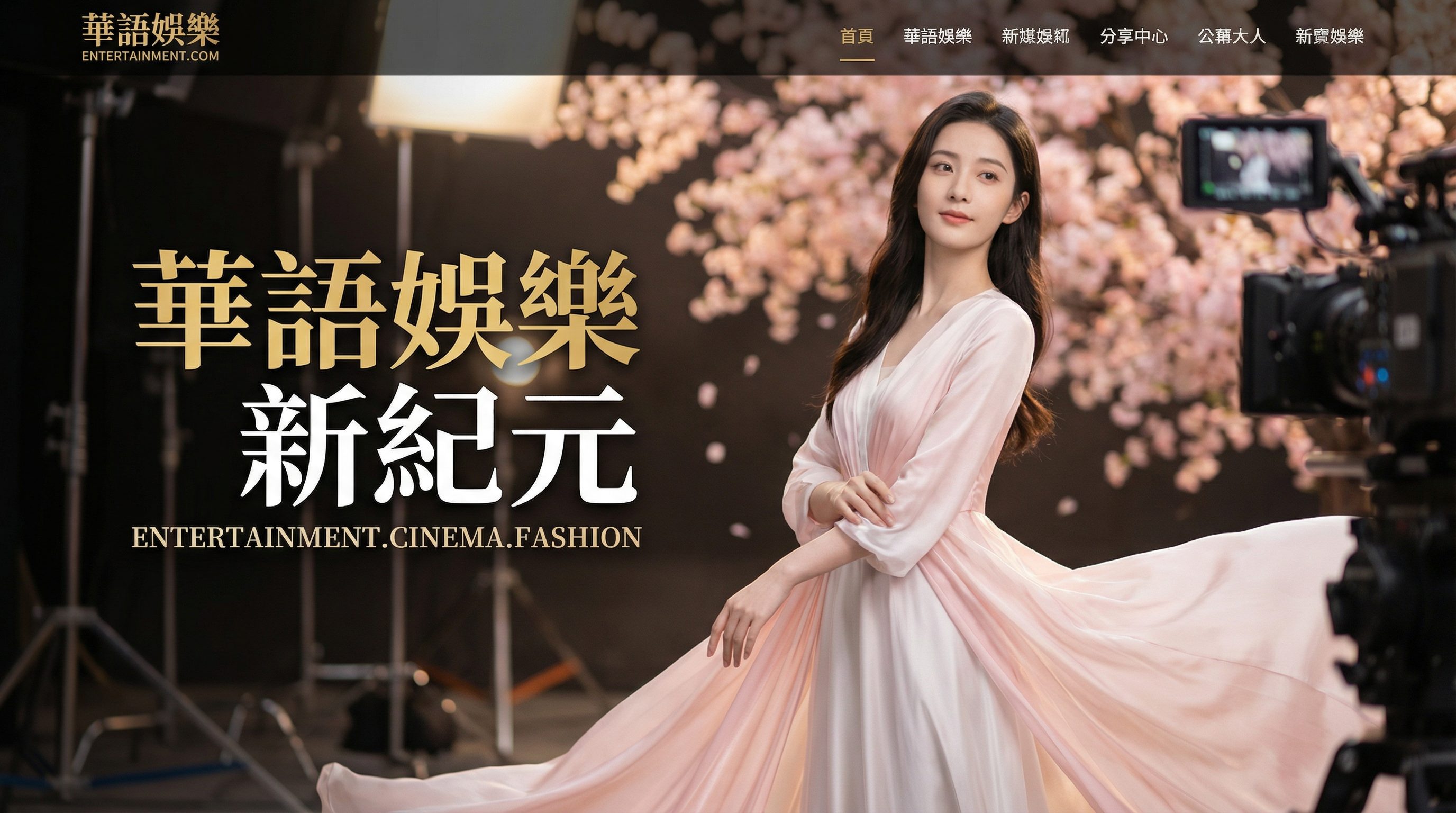 呦呦视频传媒影视传媒社区平台首页Banner